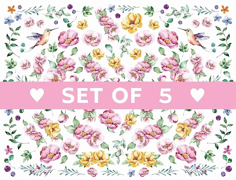 【5枚SET】 ベリーズガーデン  (1枚あたり1500円)A4