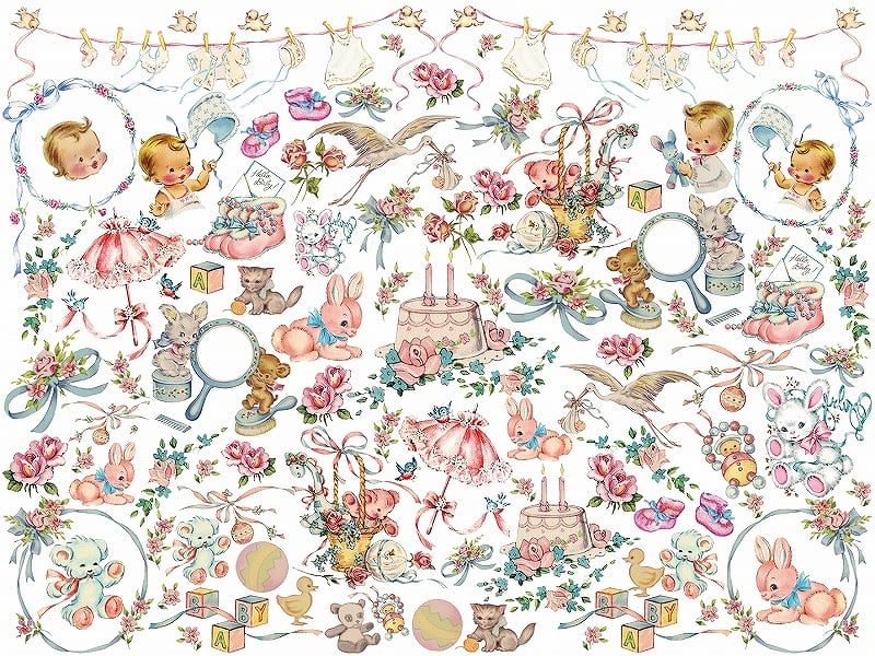 アンティークベビー A4