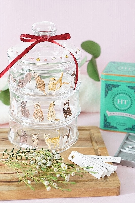 ガラス用サビトラ猫 はがきサイズ | Animal collection | Loretta