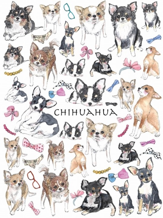 【在庫限り終了】チワワ A4サイズ 