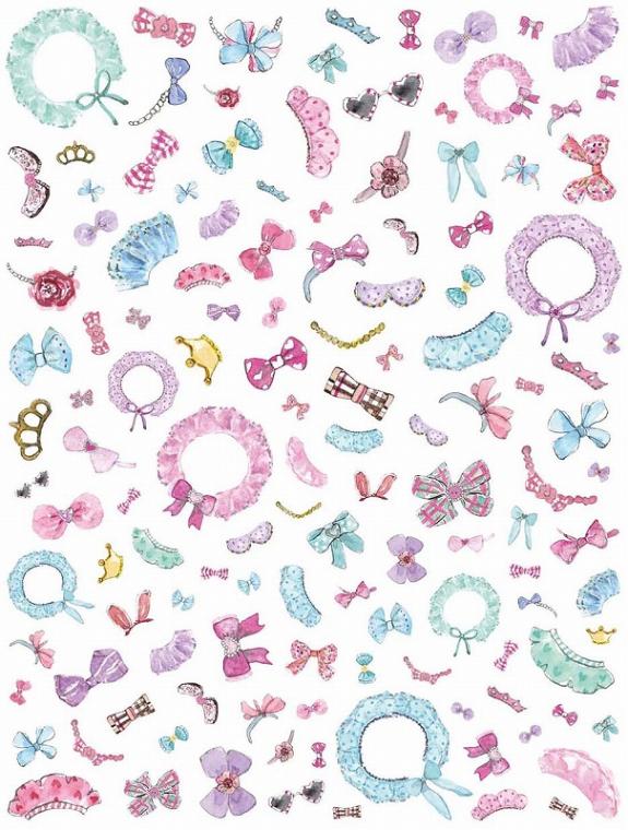 森の動物 はがきサイズ