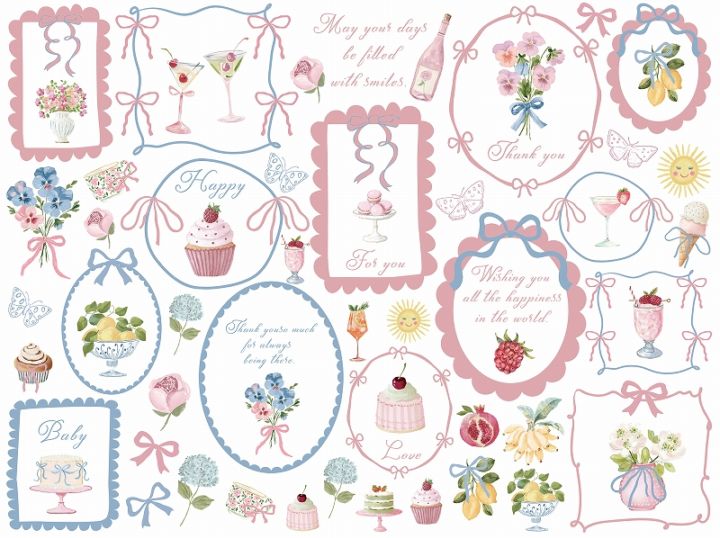 ハンドペイントフレーム A4