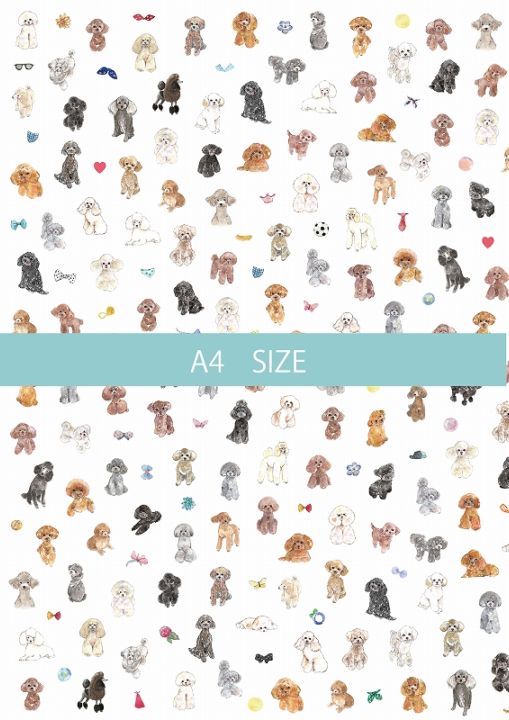 CUT プードルコレクションS A4