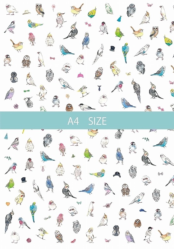 CUT ガラス用バードコレクションS A4