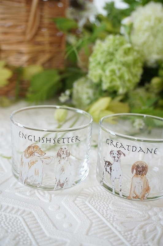 ガラス用グレートデン はがきサイズ