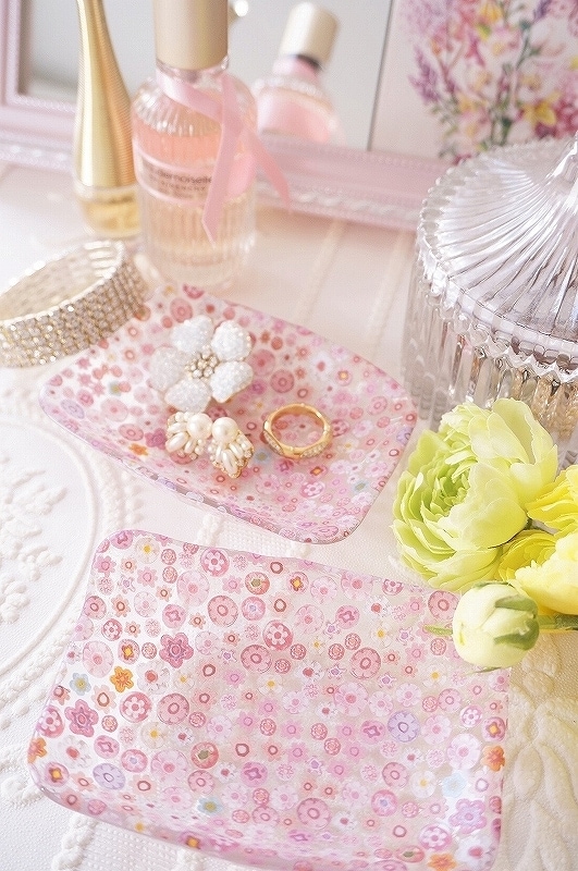 ガラス用ミルフィオーリピンクA3