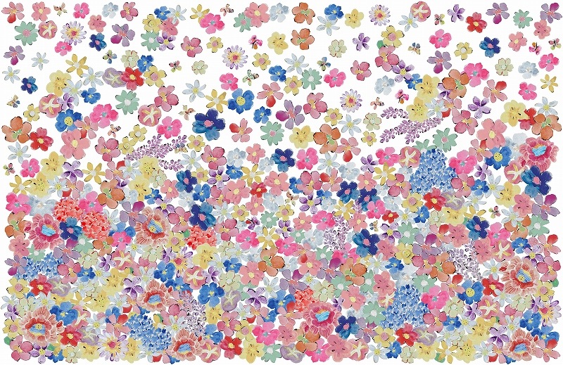 Anniversary和柄百花繚乱 A3