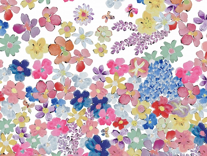 Anniversary和柄百花繚乱 A3