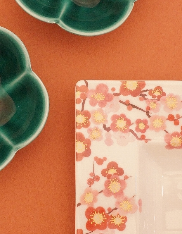 【5枚SET】和柄プラムツリー(1枚あたり1500円)A4