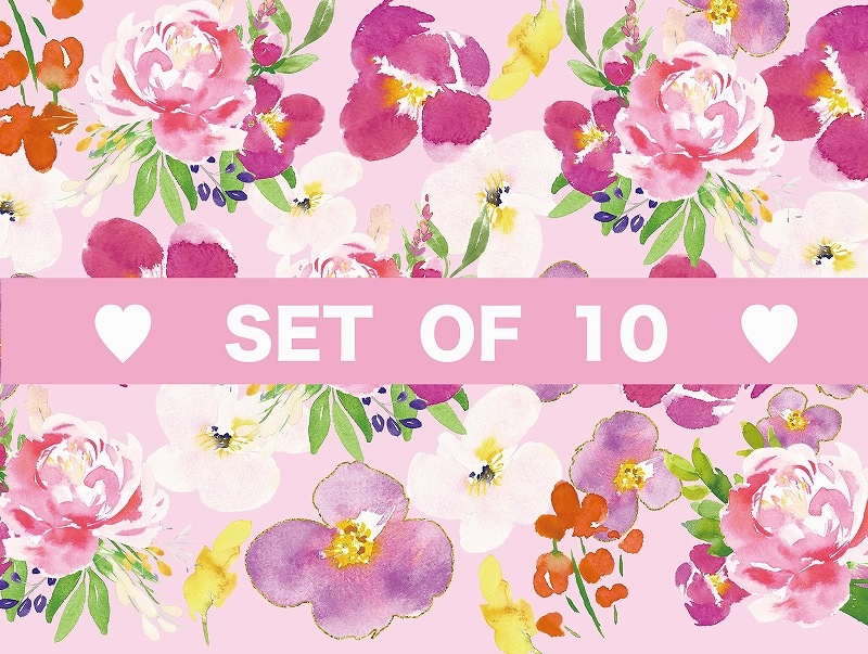 【10枚SET】ビックフラワー(1枚あたり1800円)A3