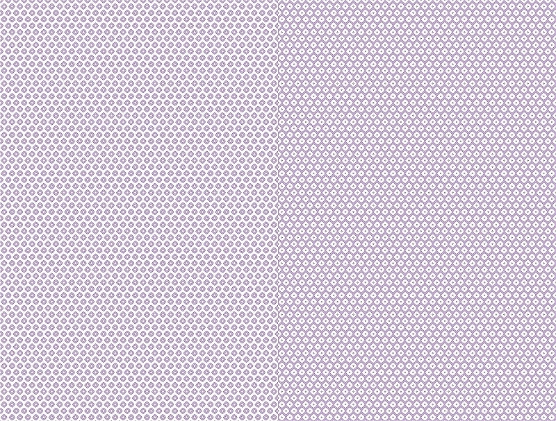 和柄ひし形紫A4