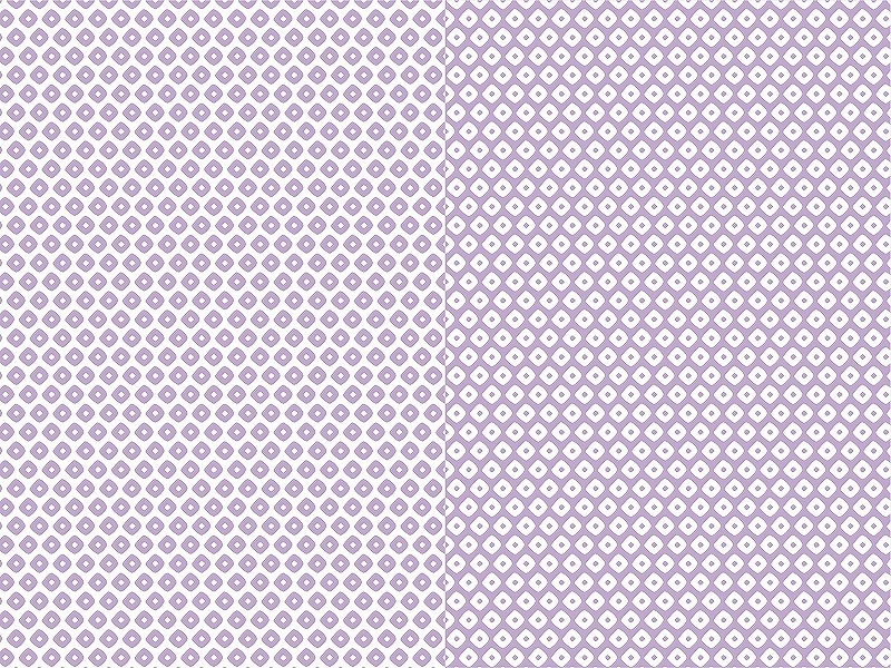 和柄ひし形紫A4