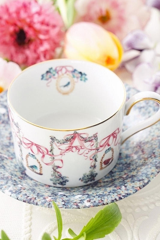 【5枚SET】ヴィンテージブルーフラワー(1枚あたり1900円)A3