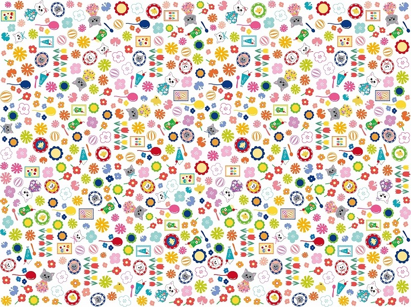 【5枚SET】豆レトロ猫 (1枚あたり1500円)A4