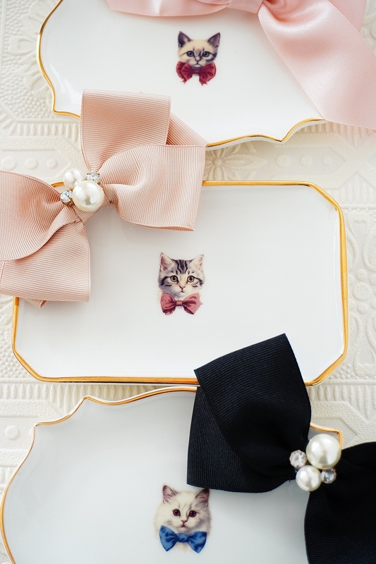 【5枚SET】キャットリボン (1枚あたり1500円)A4