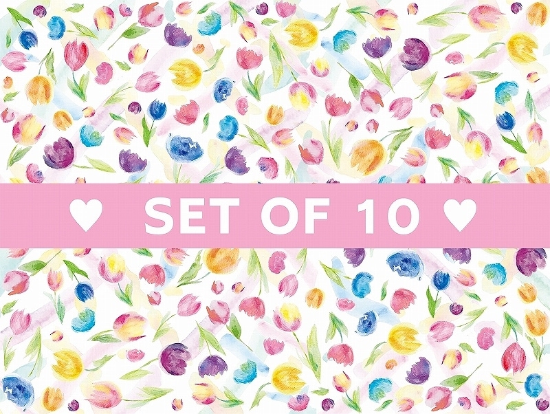 【10枚SET】エリザベスアーデンチューリップ (1枚あたり1300円)A4