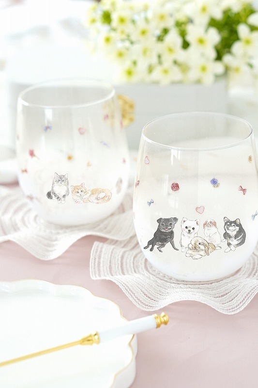 ガラス用ノルウェージャンフォレストキャット はがきサイズ