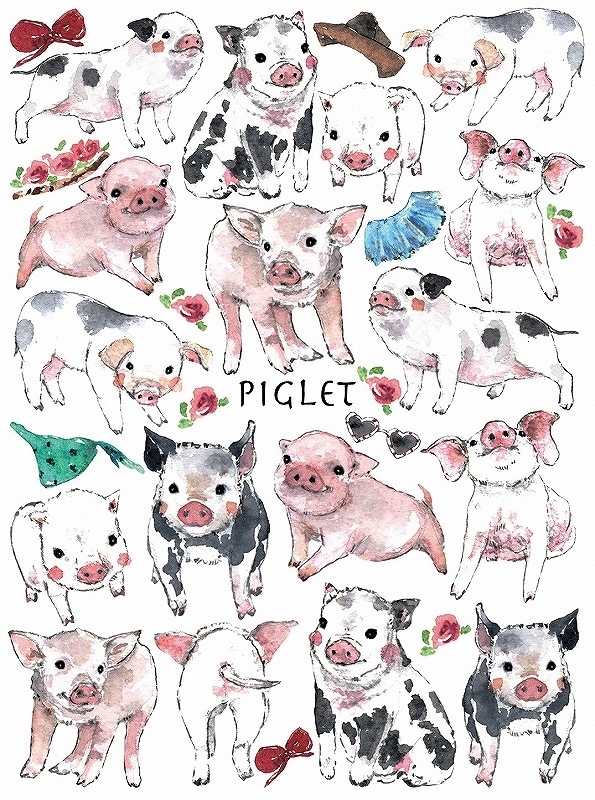 ピグレット はがきサイズ