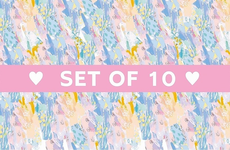 【10枚SET】パステルスカーフブルー(1枚あたり1800円)A3