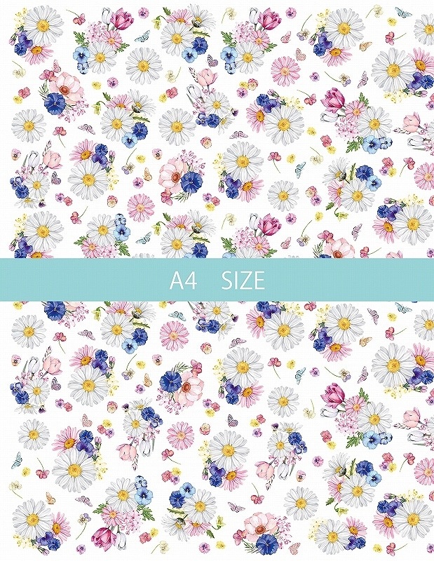 CUT マーガレットフラワー A4