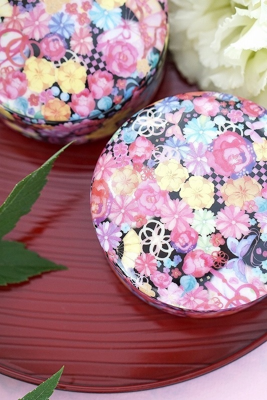 【10枚SET】和柄プチロマンチックレトロブラック(1枚あたり1800円)A3