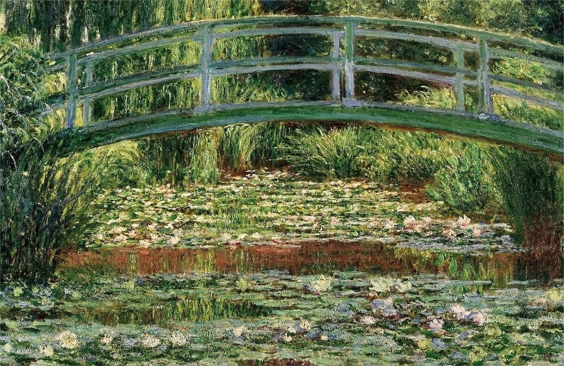 クロードモネ日本の橋A3