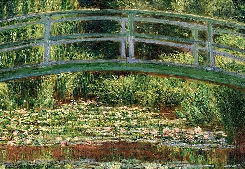 【10枚SET】クロードモネ日本の橋(1枚あたり1800円)A3