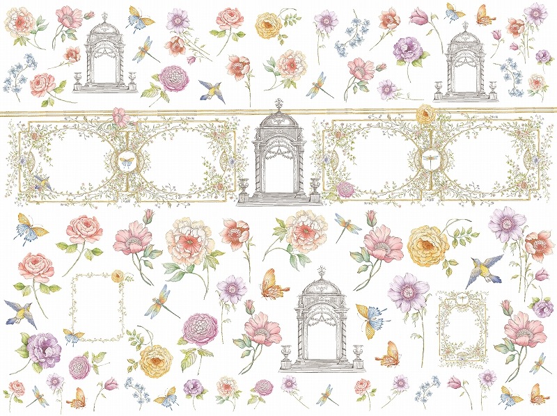 【5枚SET】スウィートガーデン(1枚あたり1500円)A4