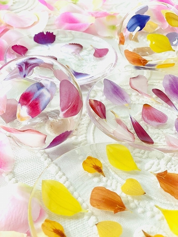 【5枚SET】ガラス用フラワーペタル (1枚あたり1500円)A4