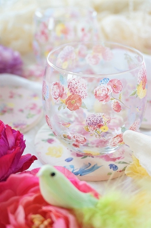 【5枚SET】ガラス用リボンフラワー (1枚あたり1500円)A4