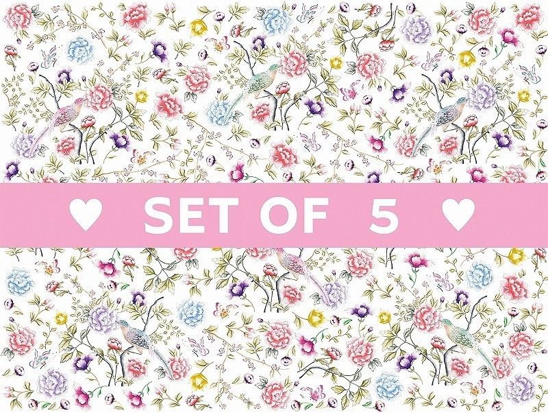 【5枚SET】シノワズリーロココ (1枚あたり1500円)A4