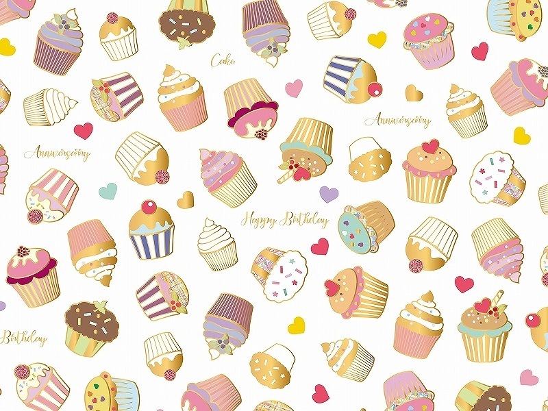 【5枚SET】カップケーキコレクション (1枚あたり1500円)A4