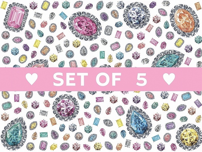 【5枚SET】ガラス用ビジュー (1枚あたり1500円)A4