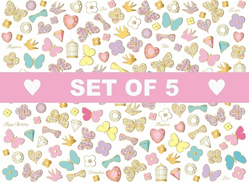 【5枚SET】ガールズコレクション (1枚あたり1500円)A4