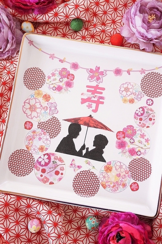 【10枚SET】和柄ハンコ鳥(1枚あたり1300円)A4