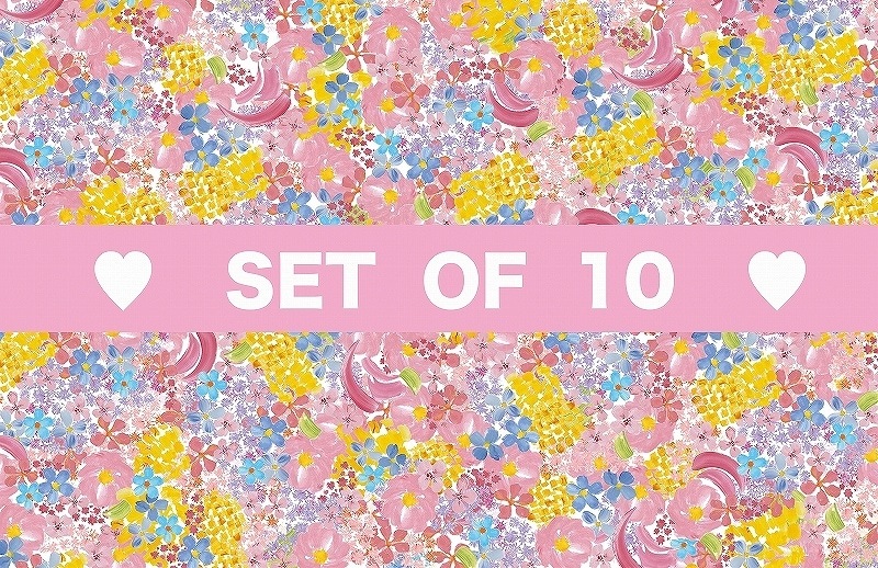 【10枚SET】フラワードレス(1枚あたり1800円)A3