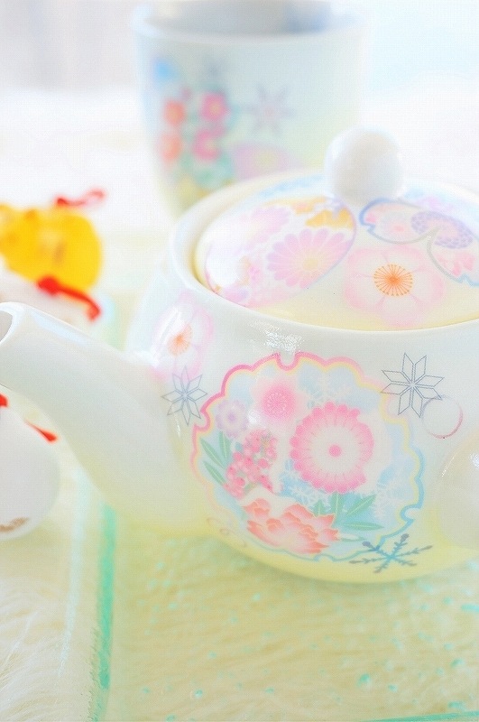 【5枚SET】和柄雪中花 (1枚あたり1500円)A4