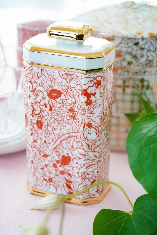 CUT赤絵和柄紋 A4