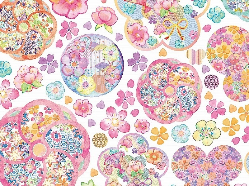 【10枚SET】和柄和華 (1枚あたり1300円)A4