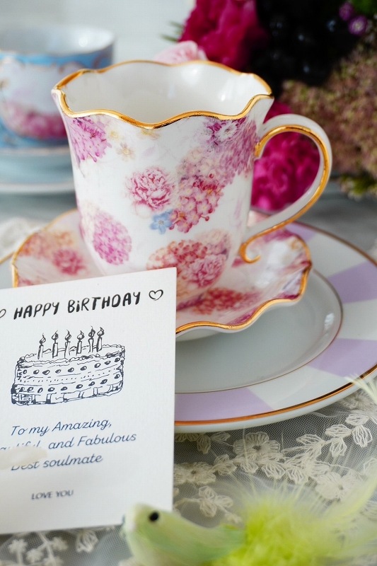 【5枚SET】Anniversaryトワルドジュイフラワー(1枚あたり1900円)A3