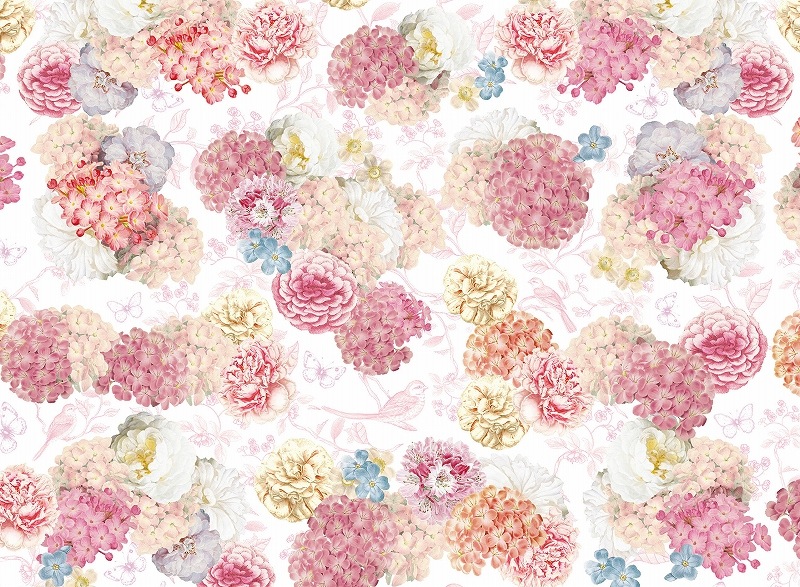 【10枚SET】Anniversaryトワルドジュイフラワー(1枚あたり1800円)A3