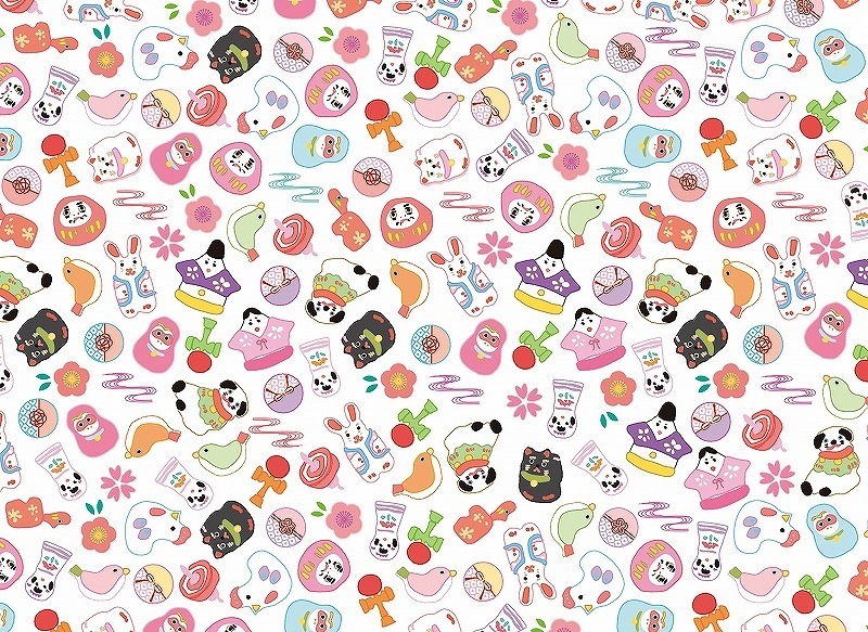 【5枚SET】豆雛人形(1枚あたり1500円)A4