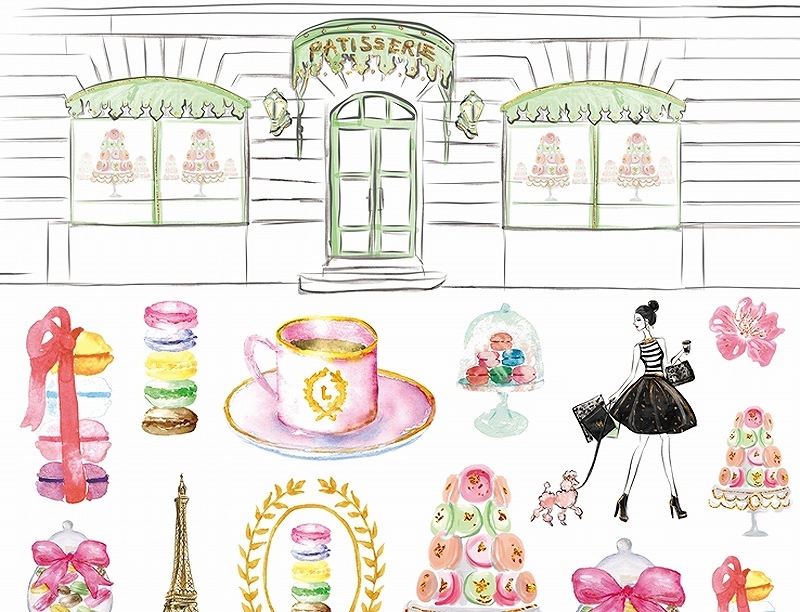 ガラス用マカロン A4