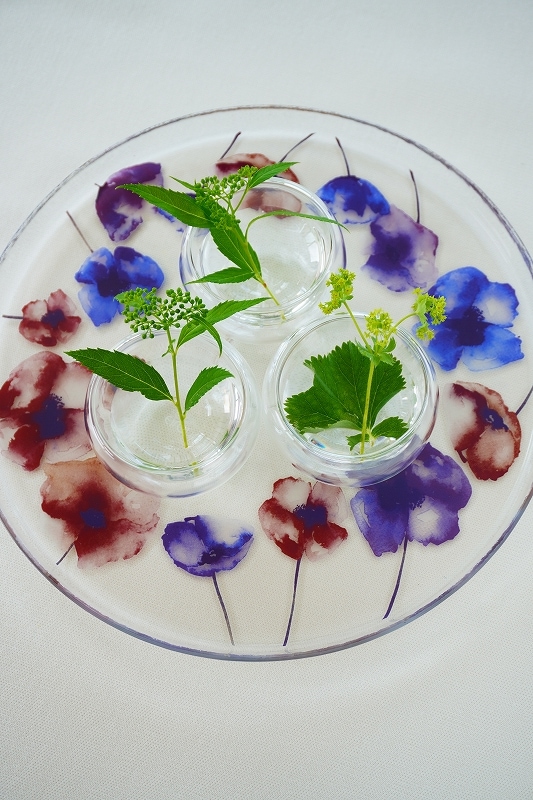 【5枚SET】ガラス用 ポピー  (1枚あたり1500円)A4