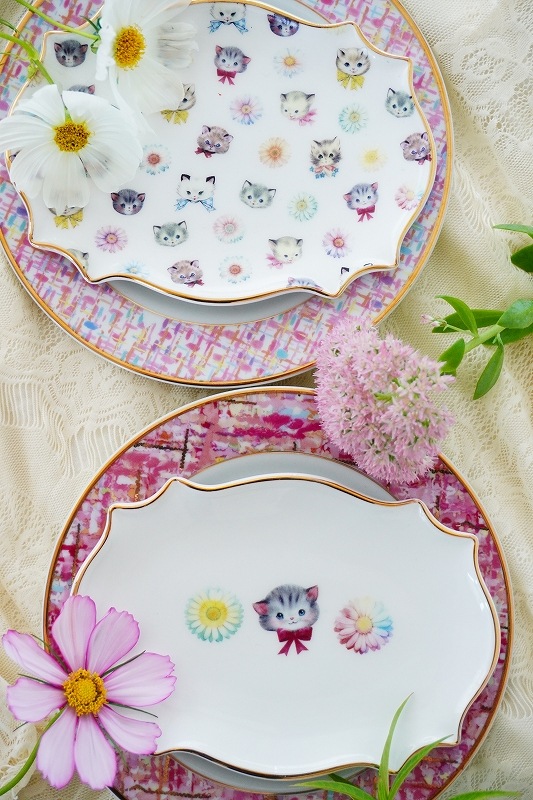 【5枚SET】デイジーレトロキャット (1枚あたり1500円)A4