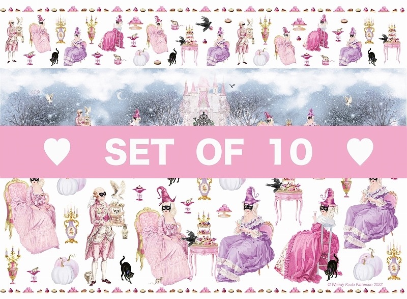 【10枚SET】マリーアントワネットハロウィン (1枚あたり1300円)A4