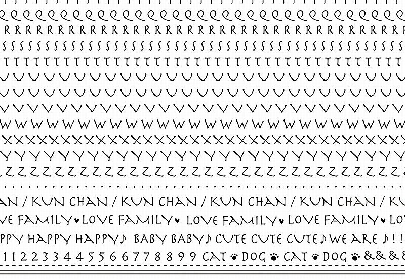 ガラス用 アニマルアルファベットイニシャルSサイズ A4