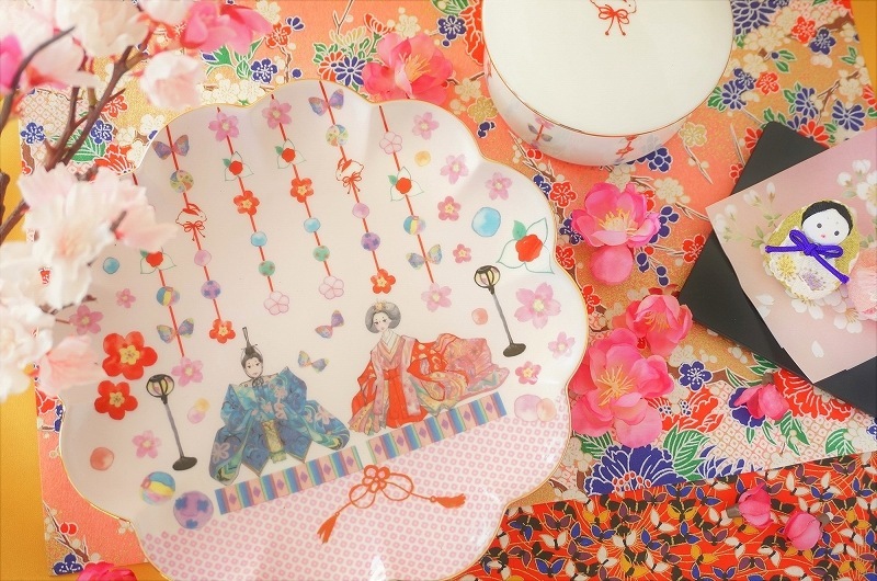 【10枚SET】吊るし雛(1枚あたり1300円)A4