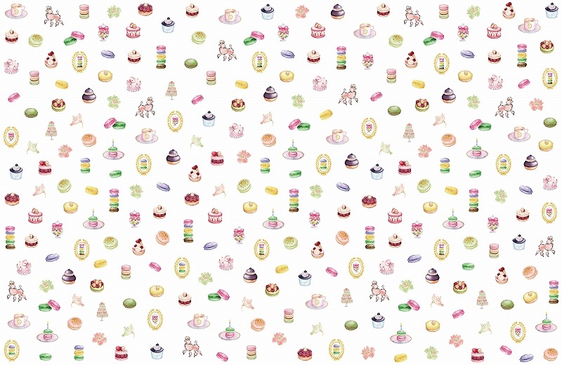 【10枚SET】ガラス用ミニマカロン(1枚あたり1300円)A3