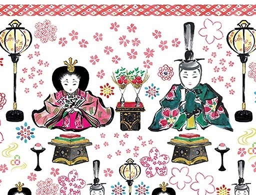 【10枚SET】お雛様(1枚あたり1300円)A4